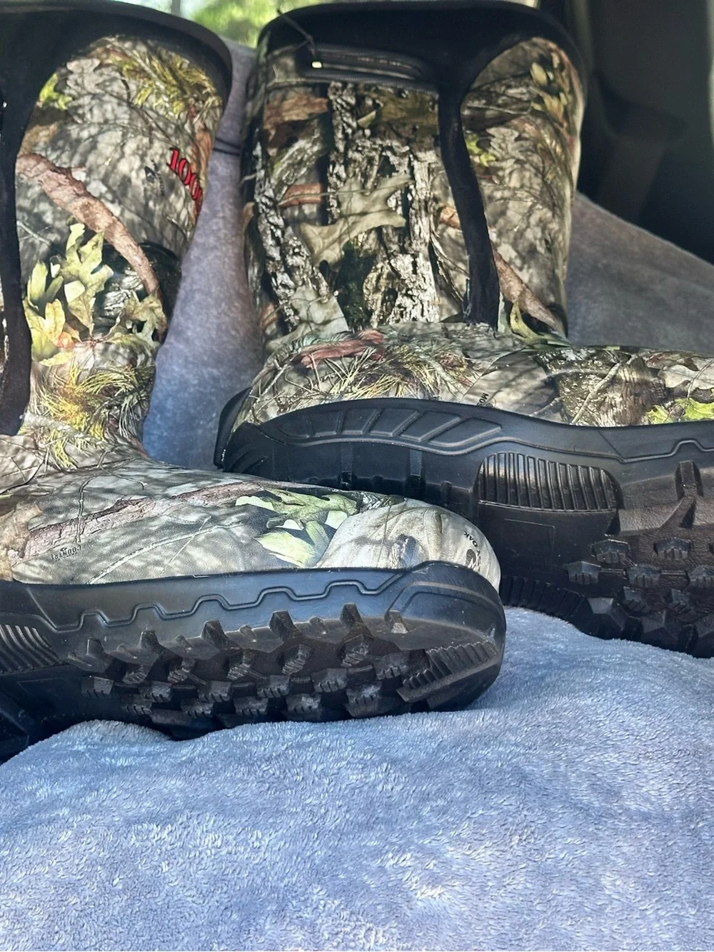 Itasca Realtree Camo Green/Black Waterproof Hunting Boots